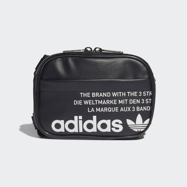 【adidas 愛迪達】FESTIVAL BAG 黑色 斜背包 小包(GN4448)