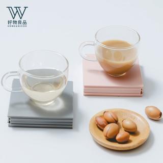【好物良品】加厚多功能可折疊組合矽膠隔熱杯墊 2入(多款顏色任選)