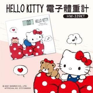 【HELLO KITTY】電子體重計 HW-359KT(強化玻璃 自動開關機)