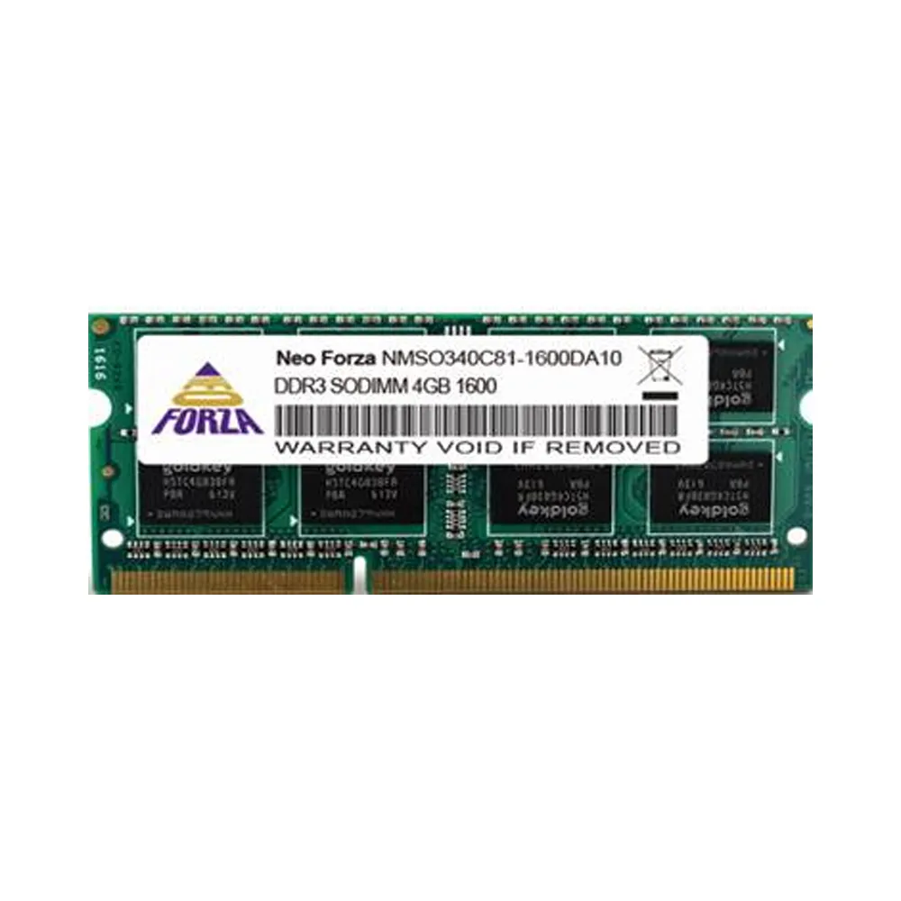 【Neo Forza 凌航】NB-DDR3L 1600/8GB 筆記型 RAM(低電壓)