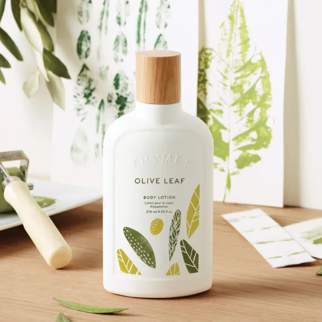 【草本24】THYMES 黃金橄欖身體乳液270ml(天然植物香氛/鎖水保濕、平衡乾燥)