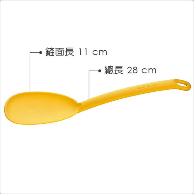 【TESCOMA】歐洲 不沾料理匙 28cm / 攪拌匙 攪拌杓 料理杓
