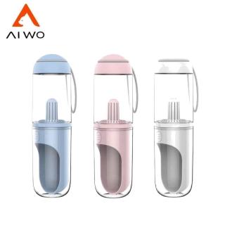 【AIWO 艾窩】寵物外出隨行杯 330ml（AW01 / AW02 / AW03）(寵物水壺)