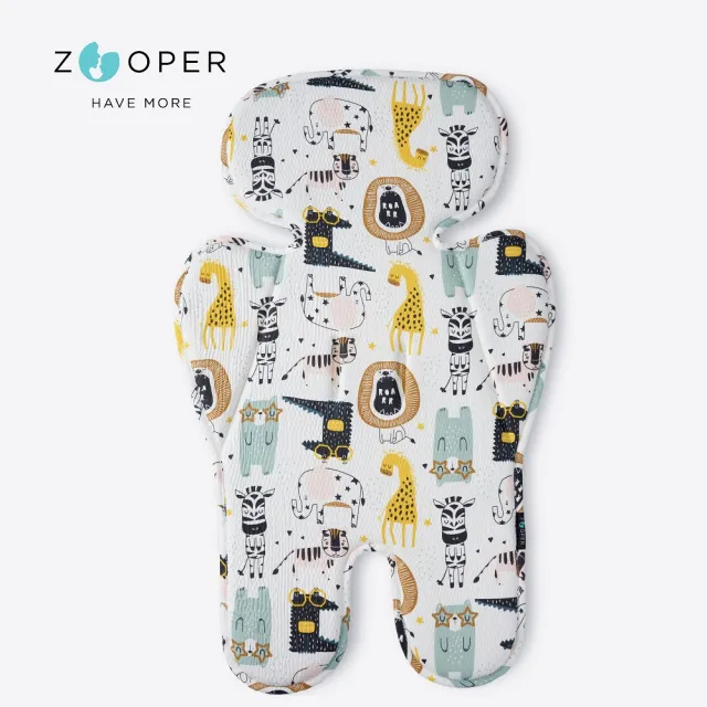 【Zooper】POP 冰絲涼感墊 SS23限定款(推車 汽座 座墊 涼墊 涼感墊)