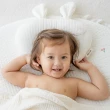 【Lolbaby】3D立體純棉造型嬰兒枕(雲朵-米)