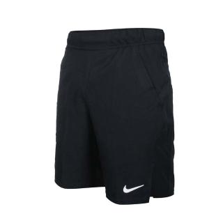 【NIKE 耐吉】男運動短褲-慢跑 路跑 五分褲 平織 黑白(CV2544-010)