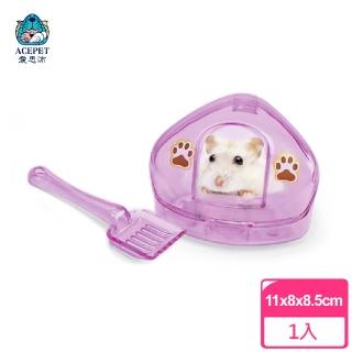 【ACEPET 愛思沛】772 三角歡樂鼠砂屋 x1入(沐浴盆 附砂鏟 鼠屋)