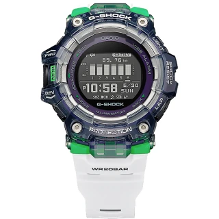 【CASIO 卡西歐】G-SHOCK 多功能運動藍芽電子錶(GBD-100SM-1A7)