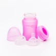 【Everyday baby】MilkHero瑞典感溫玻璃奶瓶150ml(奶瓶 嬰兒 新生兒)