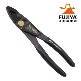 【FUJIYA日本富士箭】輕量鯉魚鉗165mm-黑金(230-165-BG)