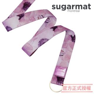 【加拿大Sugarmat】頂級瑜珈伸展帶(薰染紫Stretching Stra)