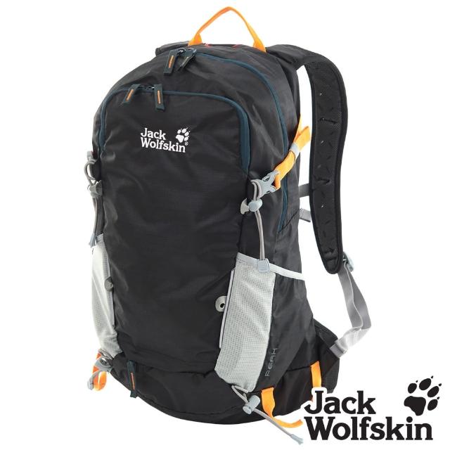 【Jack wolfskin 飛狼】Peak 登山背包 健行背包 25L(黑色)