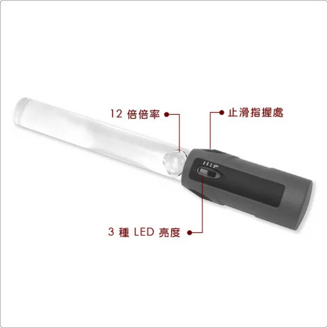【CARSON 卡薾紳】美國 Bar LED 尺型放大鏡 / 物品觀察 老人閱讀 年長長者 輔助視力