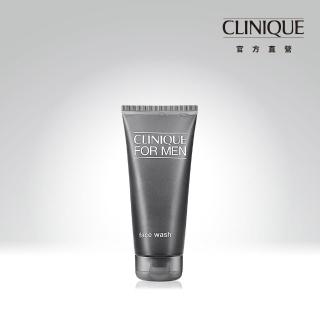 【CLINIQUE 倩碧】男仕竹炭淨化洗面膠200ml(淨化毛孔，洗去臉部髒汙和過多油脂)