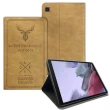 【VXTRA】三星 Samsung Galaxy Tab A7 Lite 北歐鹿紋風格 防潑水立架平板皮套(T225 T220)