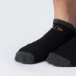 【aPure】PureSocks除臭襪-雙色船型運動襪(黑)