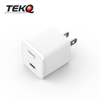 【TEKQ】20W USB-C PD 手機快充電器 快充頭 豆腐頭 iPhone充電頭(ipad/iphone11 12 13 14專用)