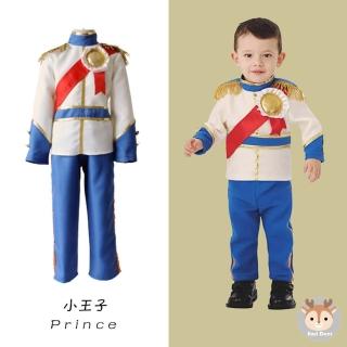 【Kori Deer 可莉鹿】男童萬聖節童裝白馬王子套裝(長袖上衣長褲角色扮演禮服造型攝影寫真)