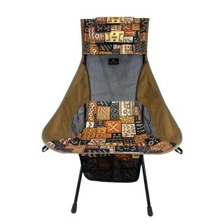 【OWL CAMP】羅馬圖騰高背椅(露營椅)