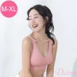 【Daima 黛瑪】無鋼圈內衣/3D透氣Bra T/運動內衣/內搭小背心/M-XL/大罩杯/美胸內衣(豆沙)