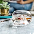 【好物良品】純手工雪山造景造型高透光玻璃山形魚缸 桌面擺飾飾品
