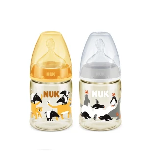 【NUK 官方直營】動物系寬口徑PPSU奶瓶150mL(顏色隨機出貨)