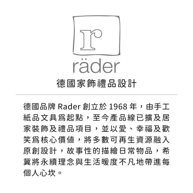 【RADER】紙袋+玻璃燭台組 予你(蠟燭臺 燭座)