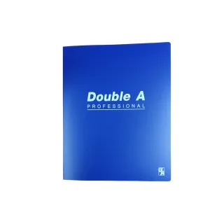 【Double A】Double A-A5 20孔活頁夾-辦公系列-藍DAFF16004
