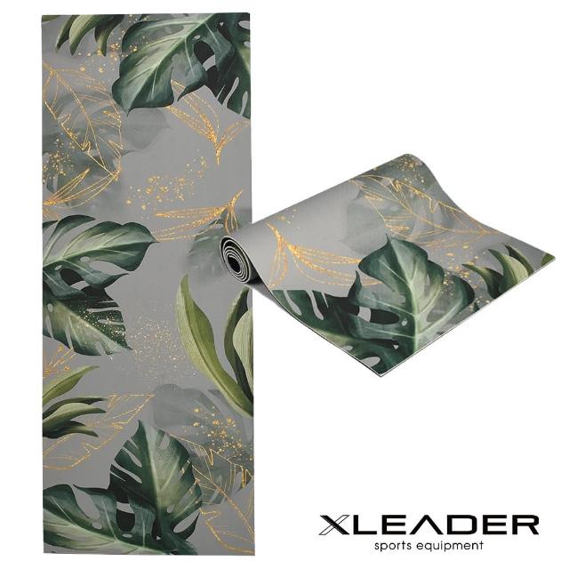 【Leader X】專業TPE瑜珈墊6mm 雙面防滑(梵‧靜心)