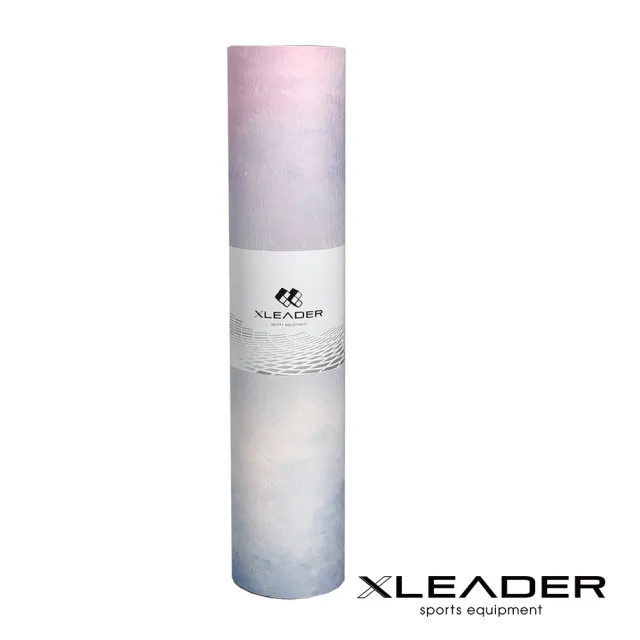 【Leader X】專業TPE瑜珈墊6mm 雙面防滑(梵•空靈)