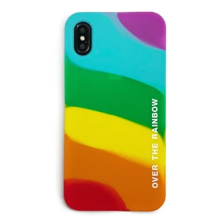 【Candies】iPhone XS Max 適用6.5吋 Simple彩虹系列OVER THE RAINBOW