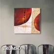 【TROMSO】時尚無框畫抽象藝術-烈日晨興W420(畫作無框畫油畫抽象畫裝飾)