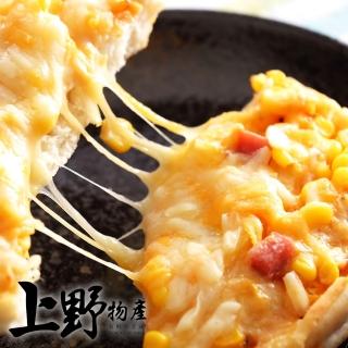 【上野物產】15片 五吋海鮮圓披薩(120g±10%/片 Pizza 比薩 披薩)