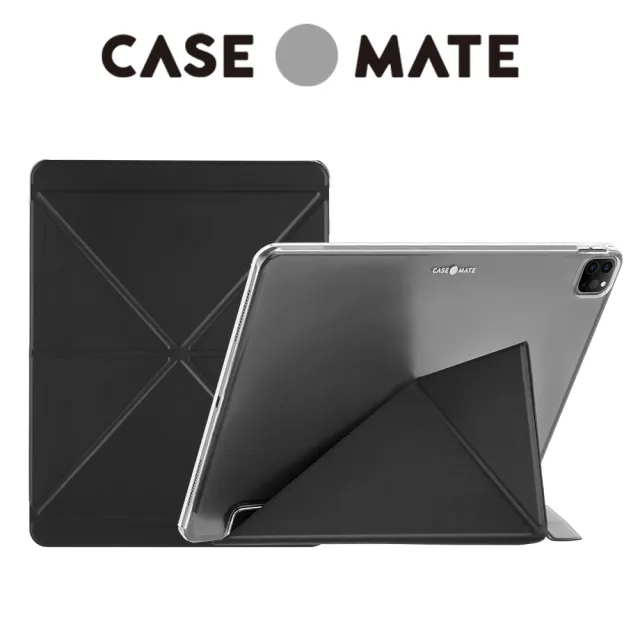 【CASE-MATE】多角度站立保護殼 iPad Pro 11吋 第一/二/三/四代  iPad Air 第四/五代(時尚黑)