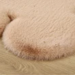 【ROYALLIN 蘿林嚴選】超柔軟小熊造型地墊(地毯 地墊 墊子 床邊地墊 加厚地墊 絨毛地墊)