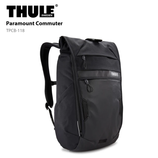 【Thule 都樂】18L 後背包 16吋筆電包 TPCB-118 電腦包 Paramount Commuter(贈環保購物袋１入)