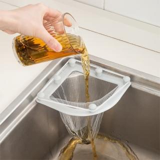 【Dagebeno荷生活】拋棄式水槽瀝水過濾網 廚房浴室隨手垃圾袋 加厚款
