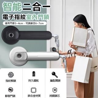 【WIDE VIEW】智慧二合一電子指紋室內門鎖(LOCK-130)