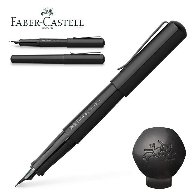 【Faber-Castell】德國 輝柏 黑桿鋼筆 F尖150501(開學 文具 禮物  收藏)