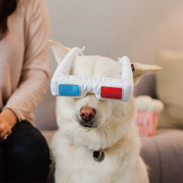 【P.L.A.Y.】星光好萊塢 3D眼鏡 狗玩具 發聲 寵物玩具