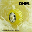 【OHM Beads】檸檬+椰子/Lemon Coconut Bliss(琉璃串飾)
