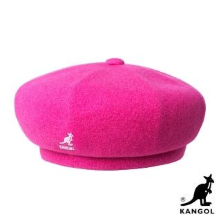【KANGOL】WOOL JAX貝蕾帽(粉紅色)