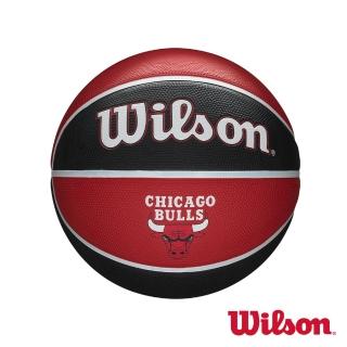 【WILSON】NBA隊徽系列 21 公牛 橡膠 籃球(7號球)