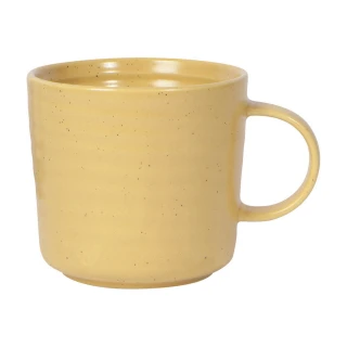 【NOW】石陶馬克杯 米黃425ml(水杯 茶杯 咖啡杯)