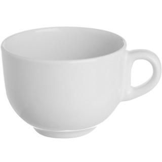 【EXCELSA】陶製湯杯 白400ml / 水杯 茶杯 咖啡杯 母親節禮物