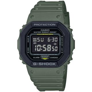 【CASIO 卡西歐】G-SHOCK 街頭運動風電子錶 禮物 開學(DW-5610SU-3)