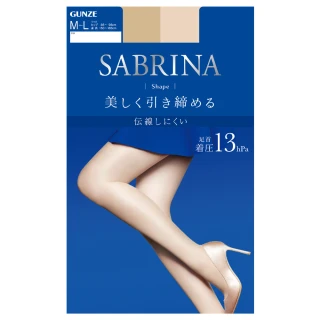 【Gunze 郡是】SABRINA 13hPa加壓美腿薄絲褲襪