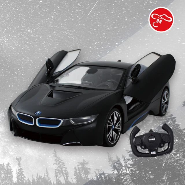 【瑪琍歐】瑪琍歐玩具 2.4G 1:14 BMW i8 遙控車-車門可開/71000(2.4G遙控系統)