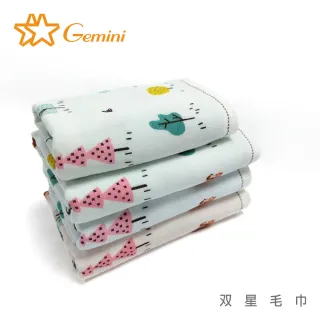 【Gemini 雙星】森林物語超柔紗布毛巾(超值二入組)