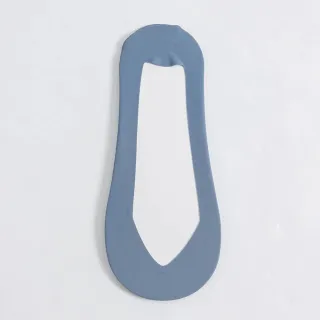 【HOMELAND】經典冰絲涼感淺口隱形襪 22-24 cm(涼感布料 止滑矽膠 時尚配色)